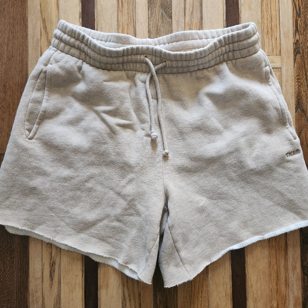 TNA Sweatfleece Cozy Fleece Boyfriend Fit Shorts
